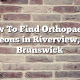 How To Find Orthopaedic Surgeons in Riverview, New Brunswick