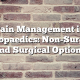 Pain Management in Orthopaedics: Non-Surgical and Surgical Options