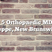 Top 5 Orthopaedic MDs in Dieppe, New Brunswick