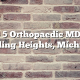 Top 5 Orthopaedic MDs in Sterling Heights, Michigan