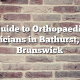 Guide to Orthopaedic Physicians in Bathurst, New Brunswick