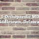 Top 5 Orthopaedic MDs in Middletown, Delaware
