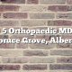 Top 5 Orthopaedic MDs in Spruce Grove, Alberta
