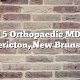Top 5 Orthopaedic MDs in Fredericton, New Brunswick