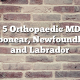 Top 5 Orthopaedic MDs in Carbonear, Newfoundland and Labrador