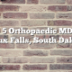 Top 5 Orthopaedic MDs in Sioux Falls, South Dakota